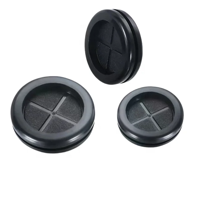 电缆桥架用高质量闭孔线橡胶塞椭圆形橡胶线电缆索环