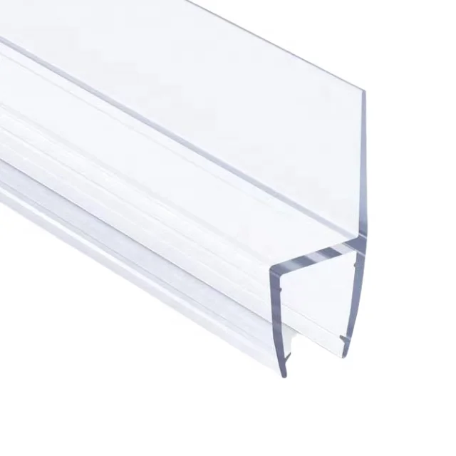 白色透明H形无框防撞密封条,用于门塑料淋浴门密封条 - Image 4