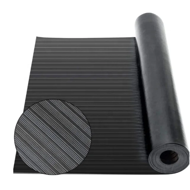 定制工业防滑防水耐磨耐用丁苯橡胶三元乙丙橡胶板材地板垫卷 - Image 2