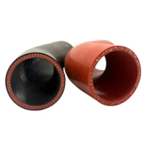 定制的红色柔性硅胶软管用于汽车耐高温和低温