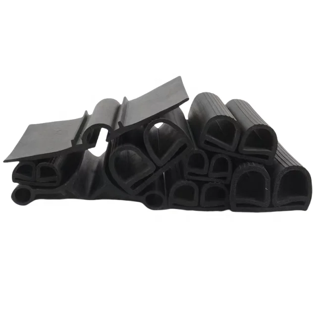 橡胶密封条密封垫冷库门硅胶双E形冷库门密封条 - Image 4