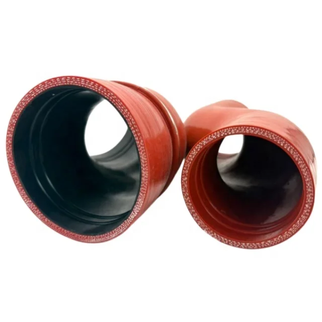 定制的红色柔性硅胶软管用于汽车耐高温和低温 - Image 4