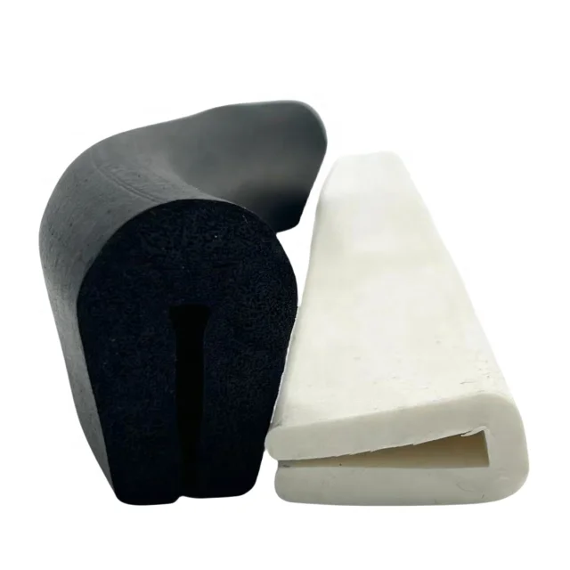 各种尺寸定制支持三元乙丙橡胶或硅胶u型槽橡胶条 - Image 2