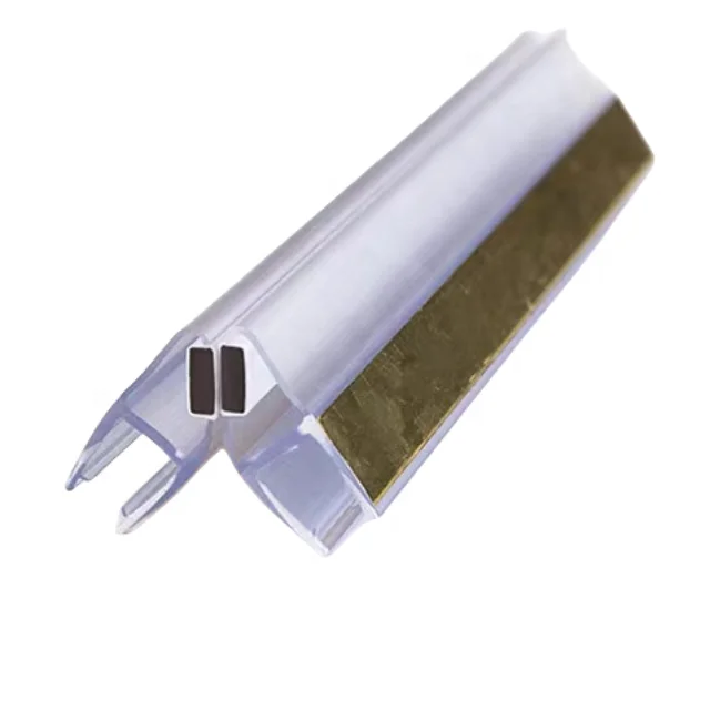 卫士防水淋浴房纱门透明塑料聚氯乙烯硅橡胶F T H型异形磁性密封条 - Image 4