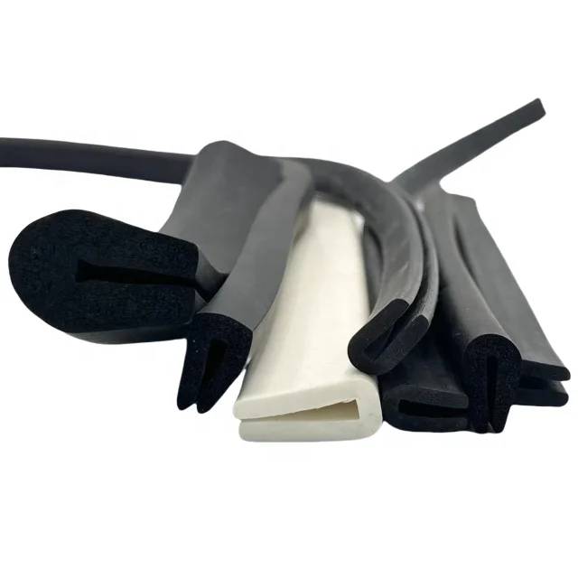 汽车挡风玻璃防水窗聚氯乙烯玻璃密封条U通道天气剥离三元乙丙橡胶植绒挤出密封垫圈 - Image 4