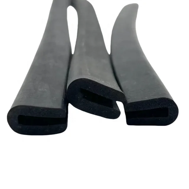 各种尺寸定制支持三元乙丙橡胶或硅胶u型槽橡胶条 - Image 4