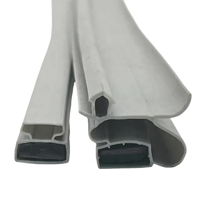 定制软聚氯乙烯冰箱垫圈冷冻门磁性密封滑动门橡胶密封条冰箱更换 - Image 2