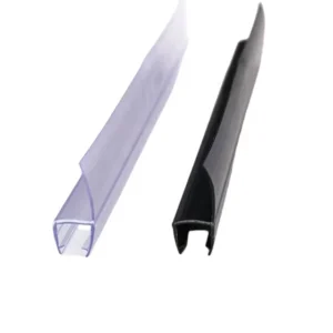 批发定制浴室配件无框玻璃淋浴门防水磁性塑料PVC密封条