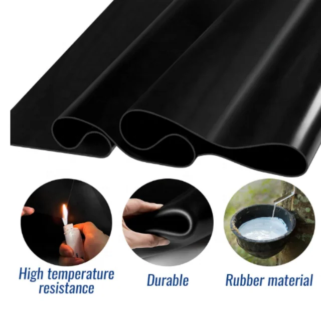 定制工业防滑防水耐磨耐用丁苯橡胶三元乙丙橡胶板材地板垫卷 - Image 4