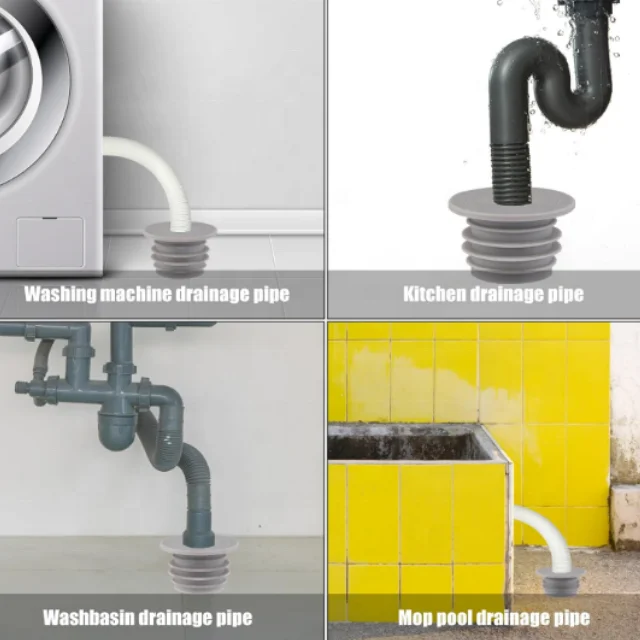 定制洗衣机橡胶排水阀 - Image 2