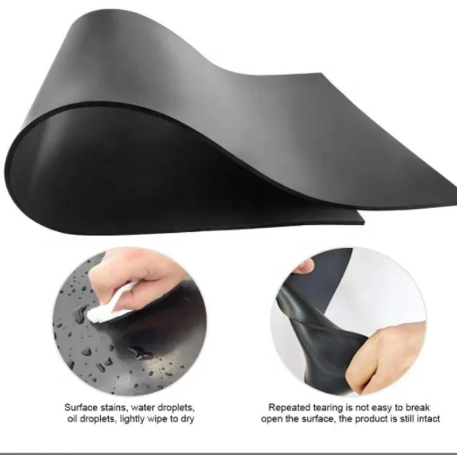 定制0.5毫米1毫米3毫米2毫米厚三元乙丙橡胶薄板制造商 - Image 4