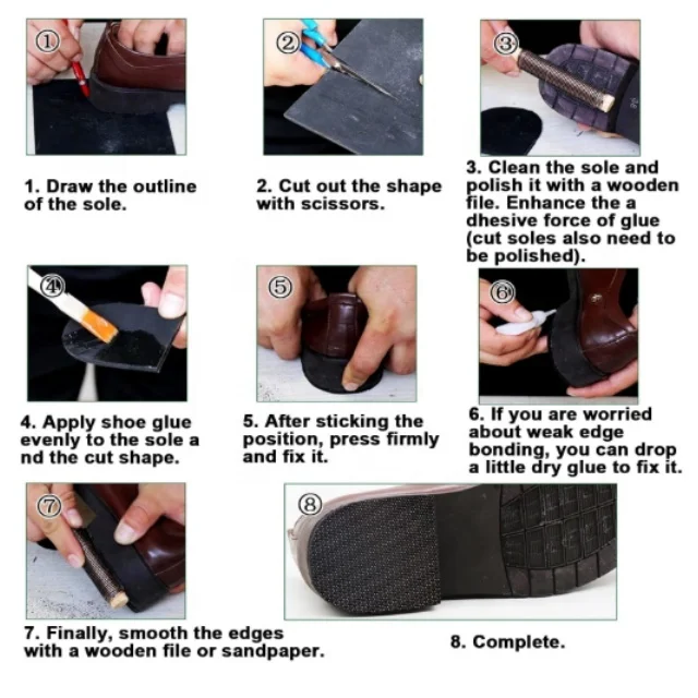 鞋底定制橡胶外底床单 - Image 3