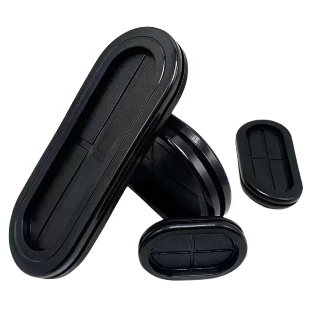 电缆桥架用高质量闭孔线橡胶塞椭圆形橡胶线电缆索环 - Image 3