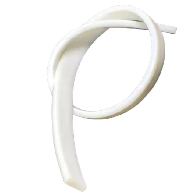 硅树脂缝制橡胶条14x3mm毫米平板硅树脂挤压条,用于Seg织物灯箱 - Image 4