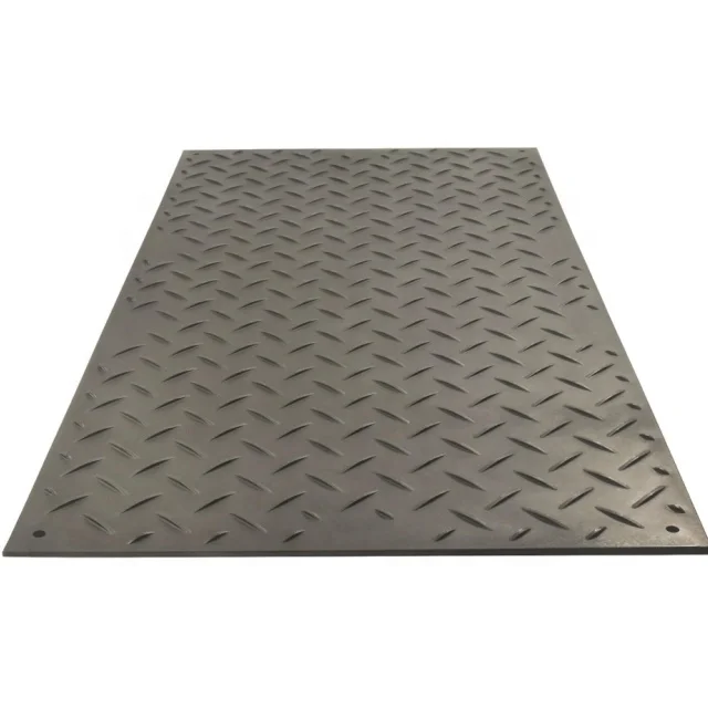 定制重型路脚垫4x8英尺塑料路板,带良好的履带挖掘机解决方案橡胶板 - Image 2